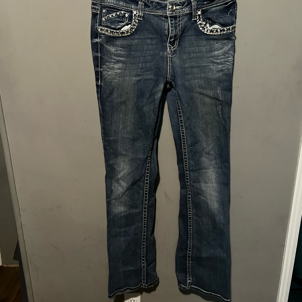 LA idol boot cut jeans